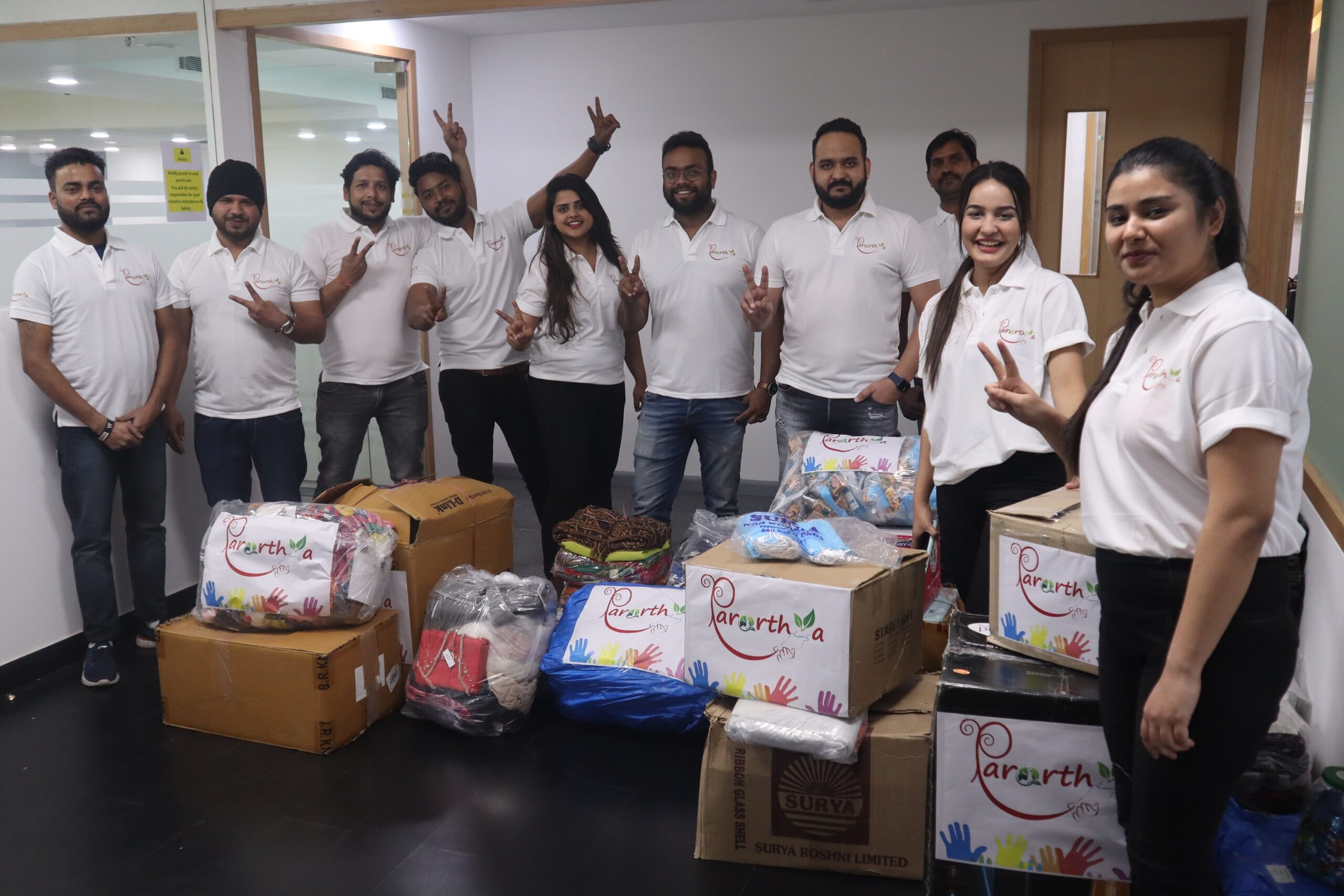 NGO Pararthya’s “Project Rahat” drive to bring relief to migrant workers in DelhiNCR