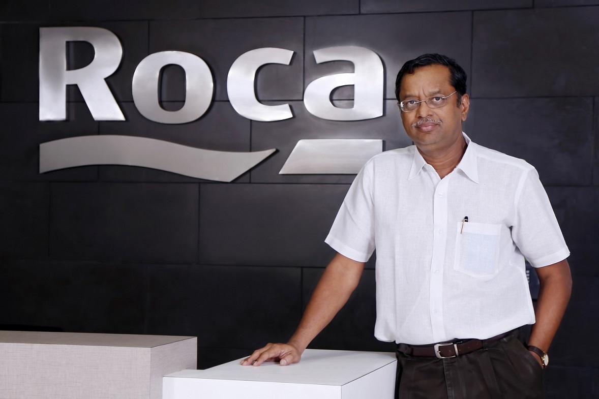 Mr KE Ranganathan, MD, Roca Bathrooms
