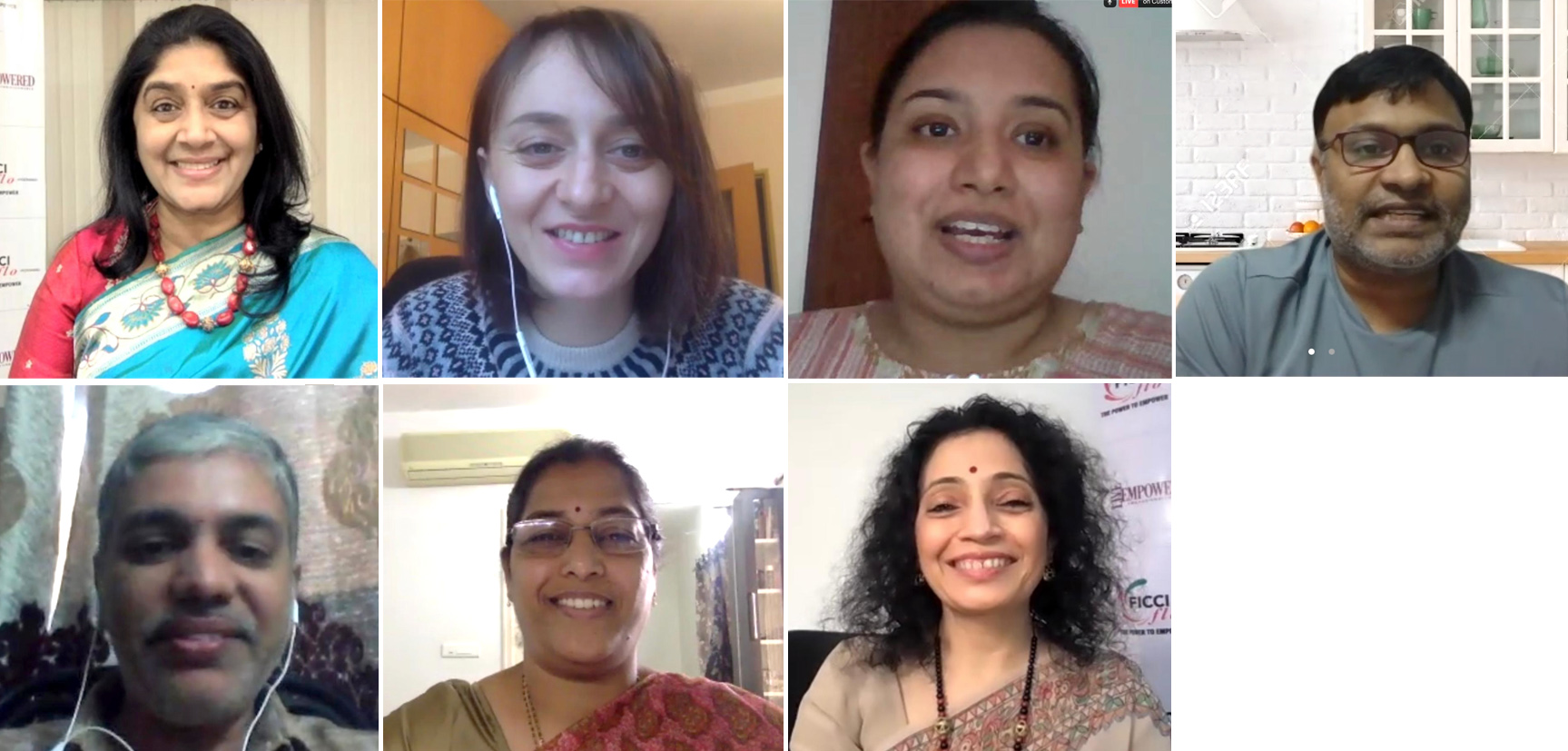Usharani Manne, Zuzana Gombosova, Mudrika Khandelwal, Kiran Kuchi, Surya Kumar, Saritha Chilakapati, Priya Gazdar