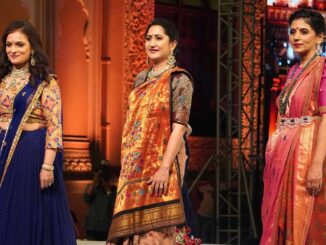 FLO members walked the ramp to mark and celebrated the women's day--2