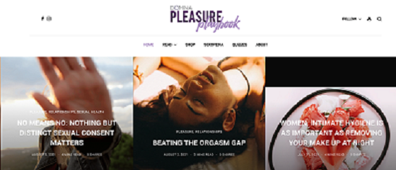 The Pleasure Playbook by Domina