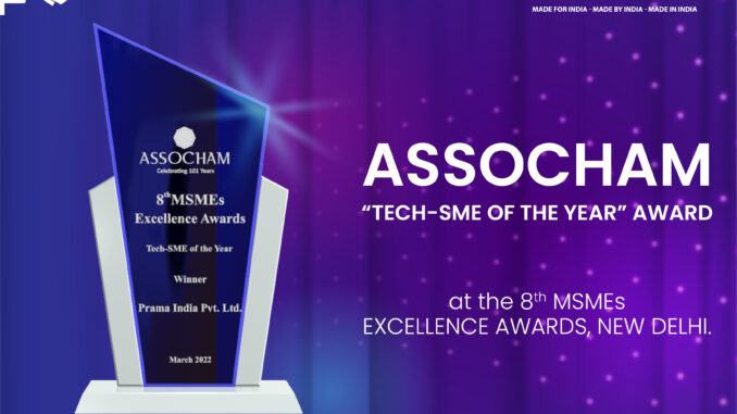 Prama India bags 'Tech-SME of the Year' Award