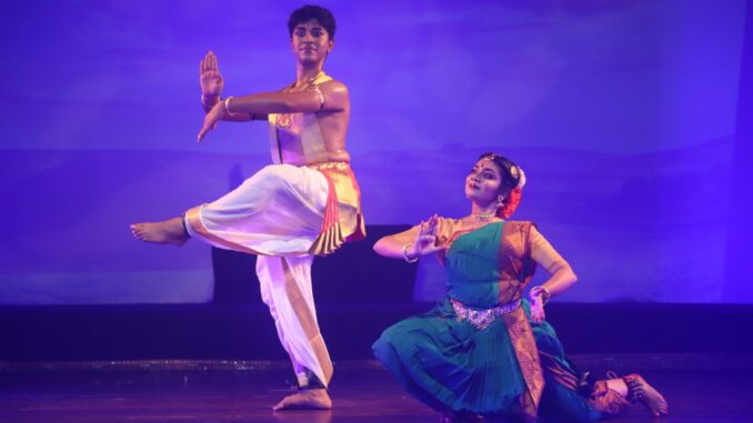 Kuchipudi art performance presented NANDANAR CHARITAM (Kuchipudi Dance Drama) at Seva Sadan Auditorium, Mallesharam, Bangalore