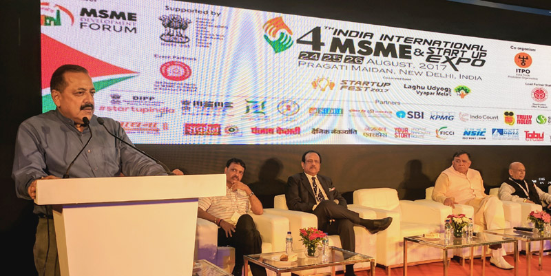 MoS Dr Jitendra Singh calls for indigenous StartUp initiatives