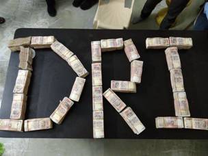 Dri Strikes Against Black Money - Recovers about Rs.50 Crores of Demonetized Currency
