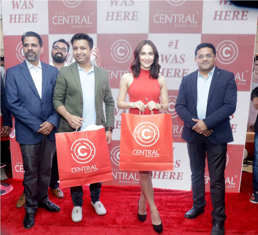 Elli EvrRam at the relaunch of Indore Central HD