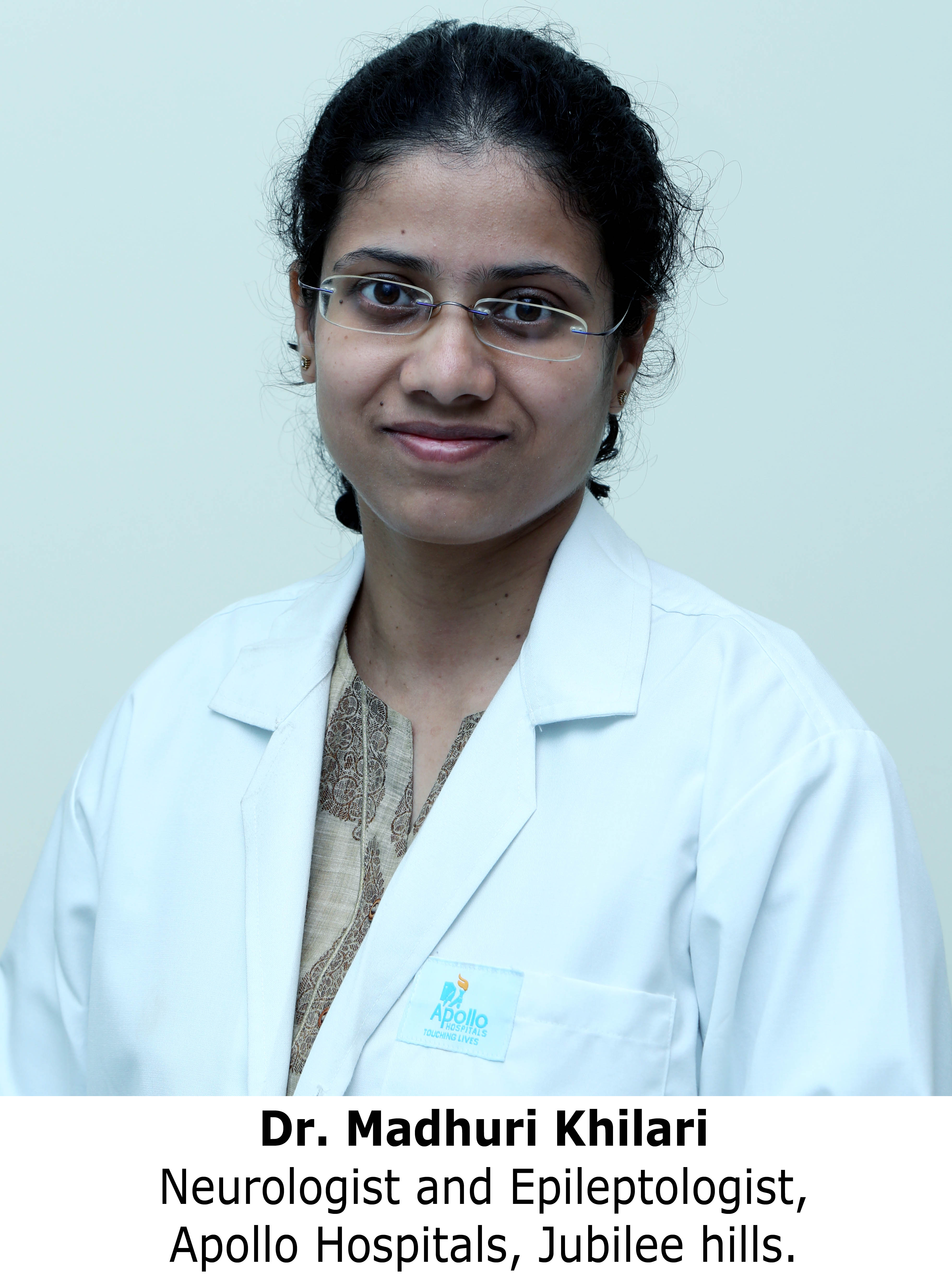 Dr. Madhuri Khilari, Neurologist and Epileptologist, Apollo Hospitals, Jubilee Hills. 