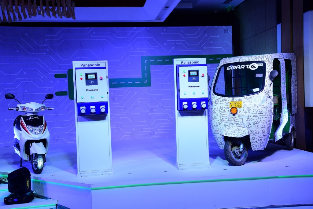 Panasonic launches first of its kind EV charging service for India