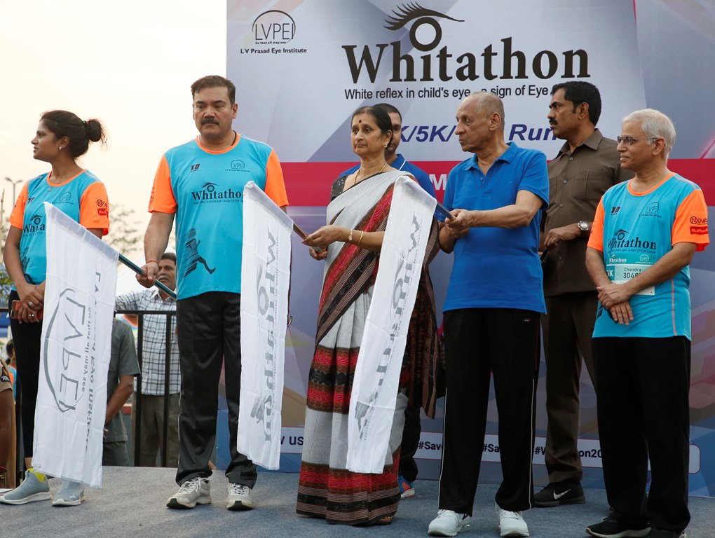 L V Prasad Eye Institute’s Whitathon Run raises awareness on Retinoblastoma eye cancer