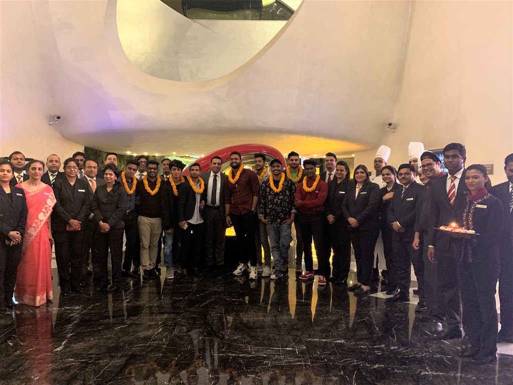 Kings United India were hosted by Hotel Sahara Star for a celebratory dinner