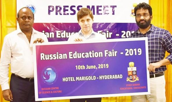 Russian Education Fair on 10th June at Hotel Marigold in Hyderabad