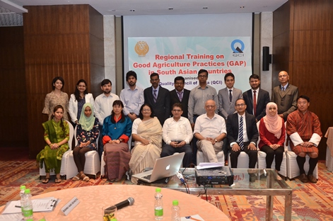 Regional Training on Good Agricultural Practices in South Asian Countries