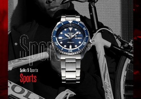 SEIKO | Designed anew for the next generation, Seiko 5 Sports is re-born.