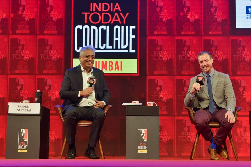 Brian Klaas, Author of How to Rig an Election_ The Despot's Accomplice_ The Despot's Apprentice at the India Today Conclave Mumbai 2019 - 2