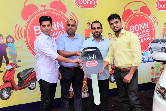 Bonn Group’s announces bumper prize winner of their consumer Campaign “Bonn Bread Khao Har Minute Inaam Pao”