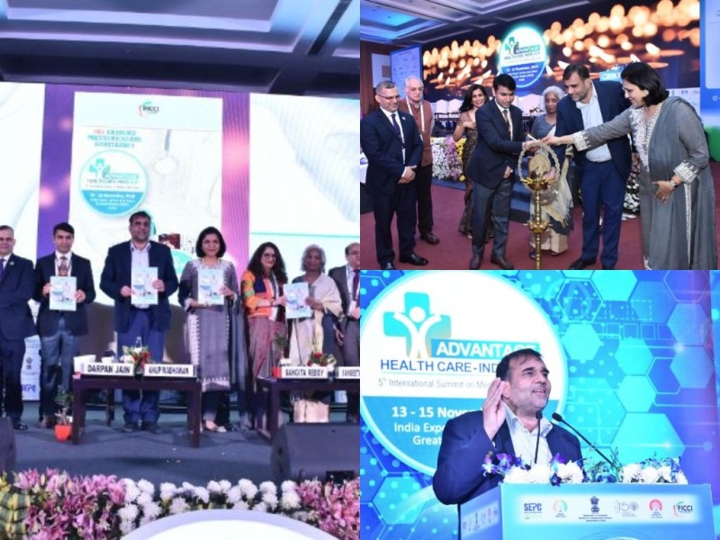 Dr Anup Wadhawan, Commerce Secretary, Ministry of Commerce & Industry, Government of India speaking at the 5th International Summit on Medical Value Travel ‘Advantage Health Care - India 2019
