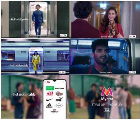 Myntra launches new brand campaign, #BeUnskippable