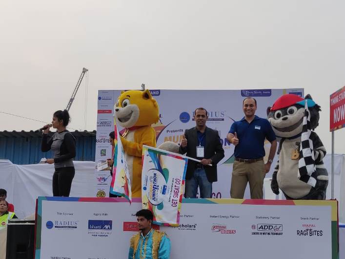 .The adorable duo Honey-Bunny flag-off the ultimate race for kids – Juniorthon 2019