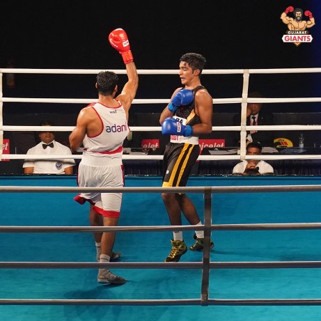 Adani’s Gujarat GiantsLands a Knock-Out Punch at India’s maiden Boxing League