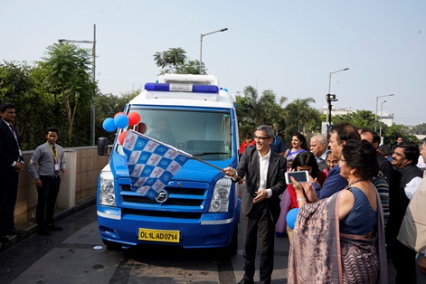 FUTURISTIC SURGICAL EXCELLENCE S.P.E.E.D. KNEE PROGRAM AND INDIAN’S FIRST MOBILE KNEE CLINIC KNEE EXPRESS INAUGURATED BY AAKASH HEALTHCARE