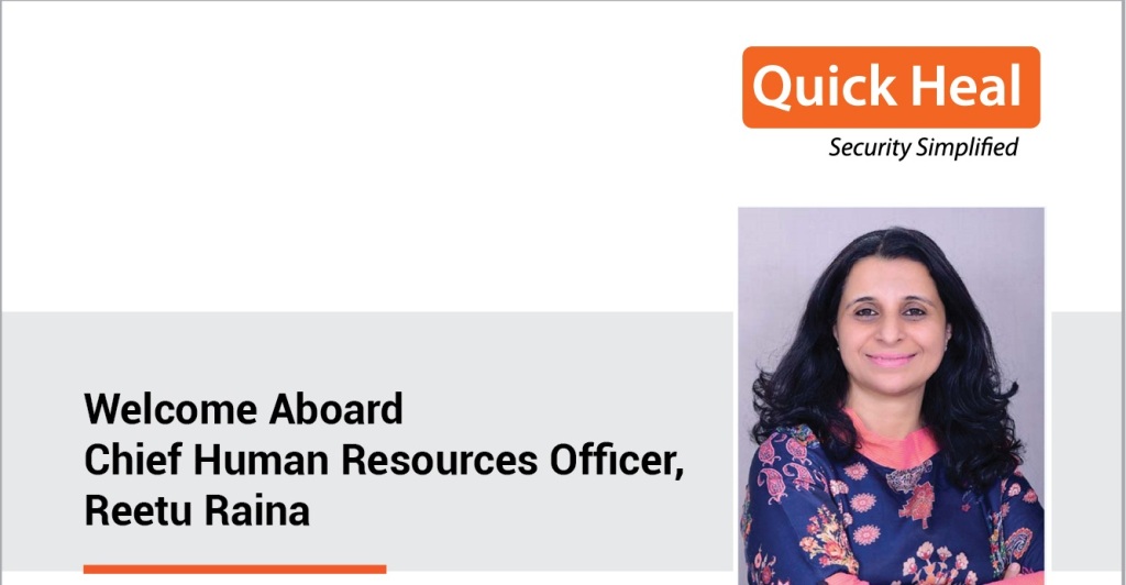 Ms. Reetu Raina, Chief Human Resources Officer,