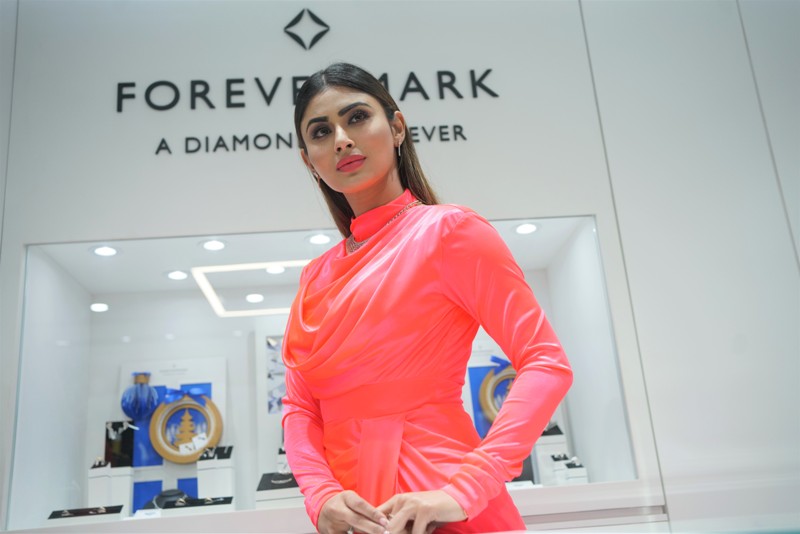 Filmstar Mouni Roy at the launch of Forevermark new boutique store