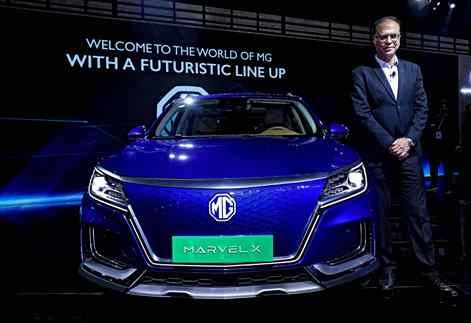 MG Motor India unveils the future of mobility with Marvel X