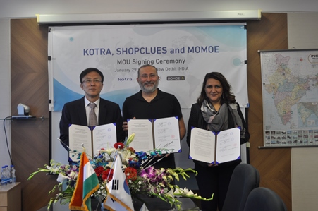ShopClues signs MoU with Korean Agency KOTRA; Initiative to Give Indian Consumers A Wide Range of Premium Korean Products