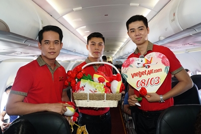 Happy International Women’s Day to the beautiful half of the world, Vietjet offers 83% discount on ticket fares