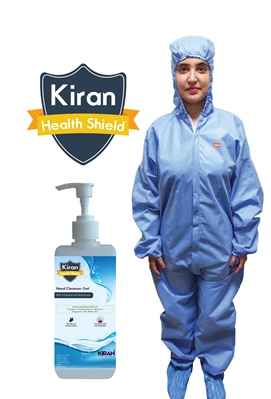 Trivitron Healthcare launches its “Kiran Health Shield” range of Hand Sanitizers & Protective Coverall