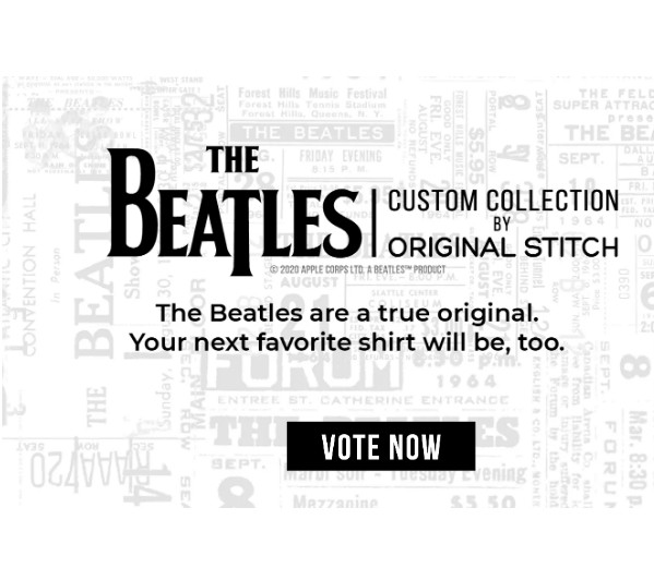 Announce the Launch of the Beatles Custom Collection