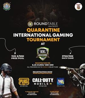 Indian Gaming League (IGL), India’s fastest growing ESports platform organized the “Quarantine International Gaming Tournament” to raise funds for COVID relief