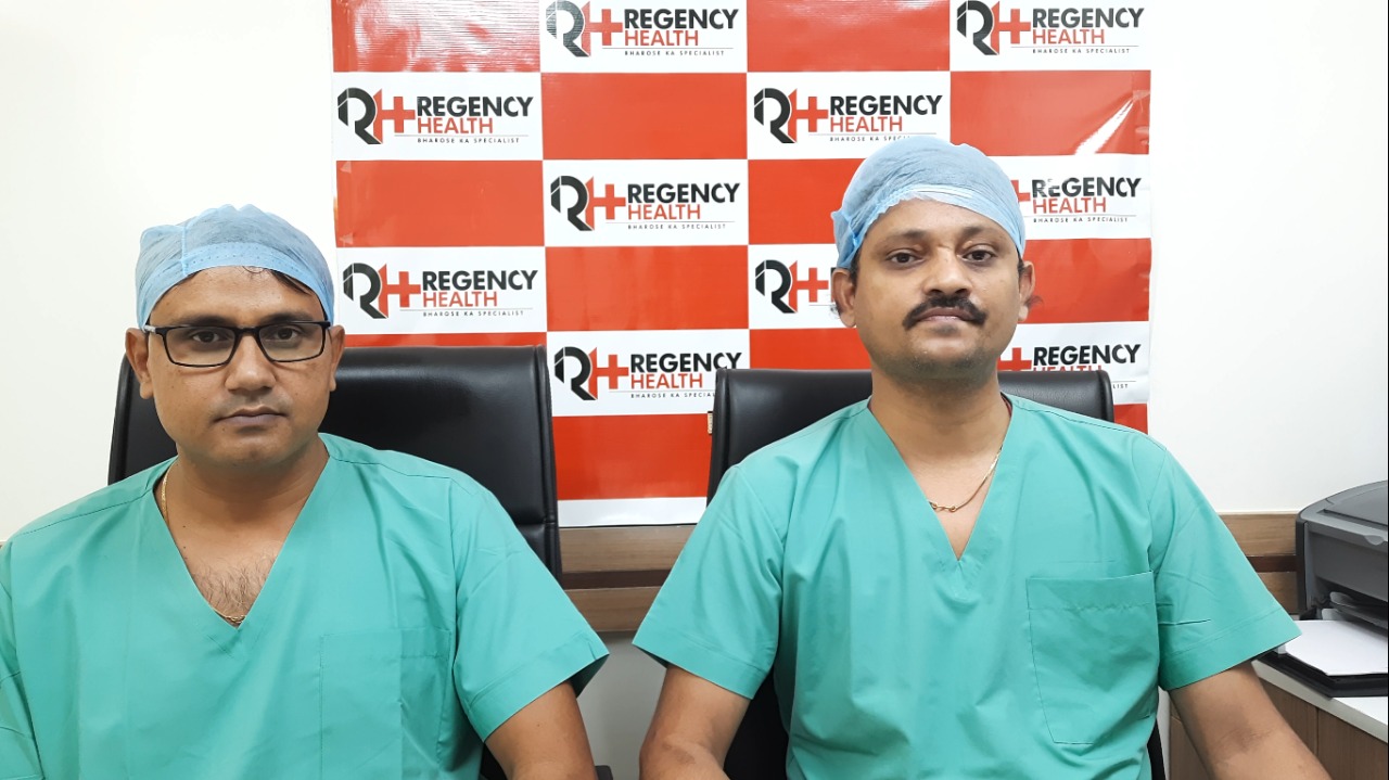 Dr Rajiv Kumar and Dr Siddharth Singh, M. Ch (Urology and Renal Transplant), Regency Hospital