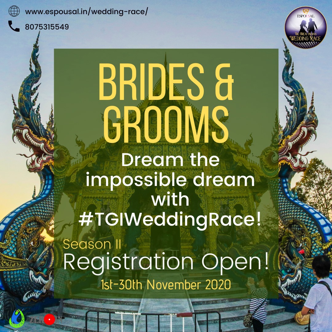 TGI Wedding Race creative