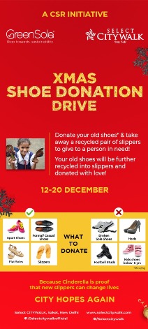 Xmas Shoe Donation Drive @ Select CITYWALK