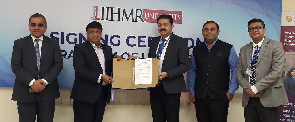 IIHMR University Signs a MoU with Shalby Limited...