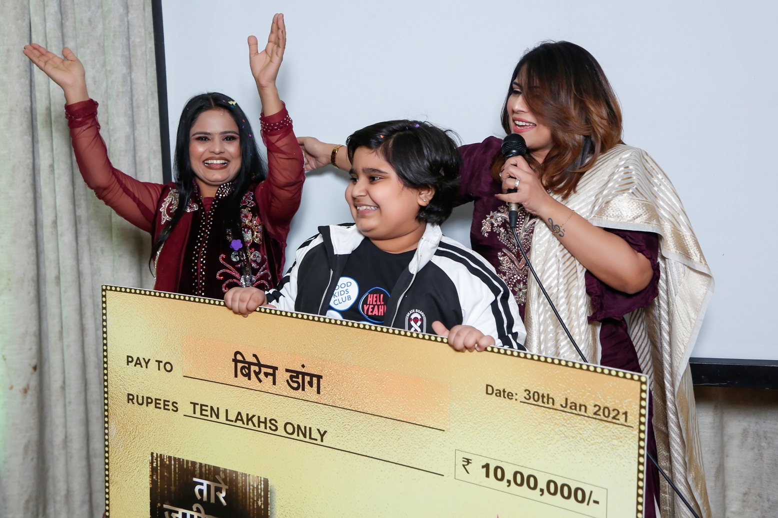 Taare Zameen Par – Winner Biren Dang Received Grand Welcome By Gurgaon Community