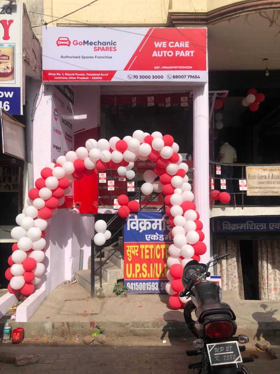 GoMechanic opens a new spare parts franchise outlet in Lucknow