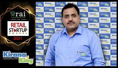 Kirana King bags the most coveted 'Retail Start-up Award' for the year 2021