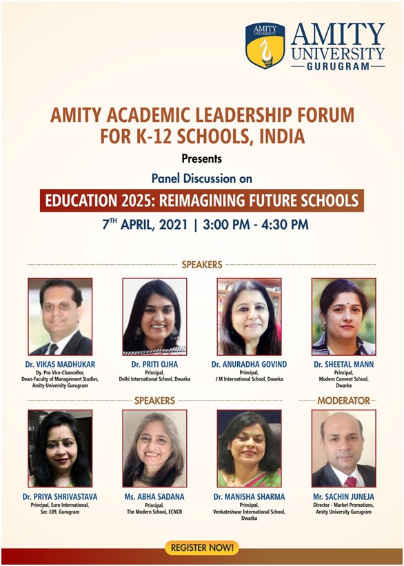 Amity University Gurugram organized a Panel Discussion on Education