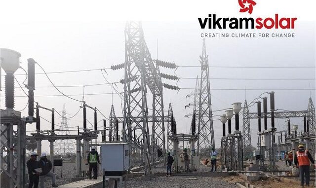 Vikram Solar Commissions Largest Solar Project at A Single Location in Uttar Pradesh