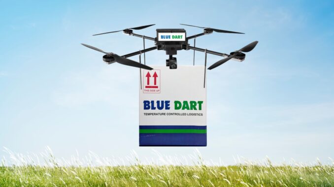 Blue Dart Drone + TCL Box (1)