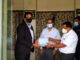 1500 Oxygen regulators delivered to the Health Minister, Jharkhand