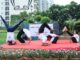 Central Park organizes Yoga session; residents adopt it as integral part of their life