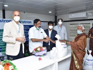 Wistron Distributes Ration Kits & Health Kits at Kolar