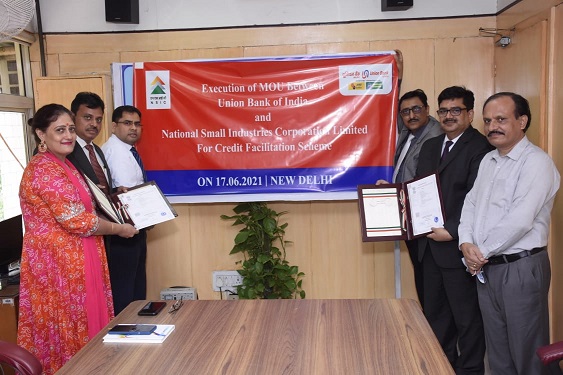 Union Bank of India enters MOU with The National Small Industries Corporation Ltd