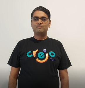 Ankit Agarwal, co-founder, Crejo.Fun