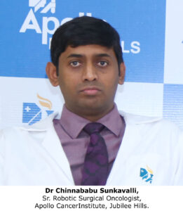 Dr Chinnababu Sunkavalli, Sr. Robotic Surgical Oncologist