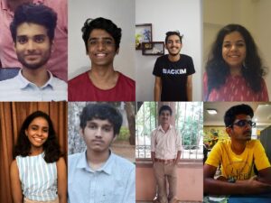 Eight Amrita Vishwa Vidyapeetham Students