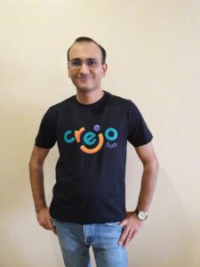 Vikas Bansal, co-founder of Crejo.Fun